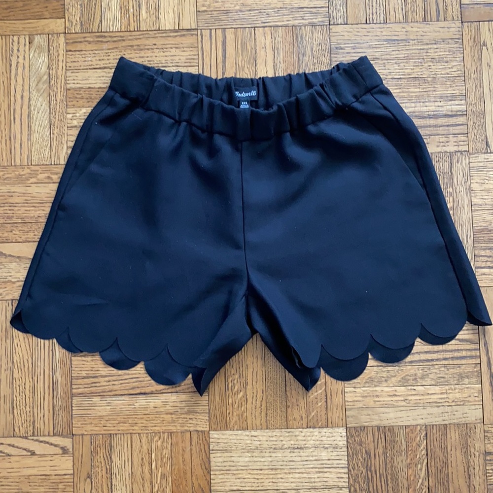 Madewell scalloped edge shorts-Sz XXS EUC - Picture 7 of 7